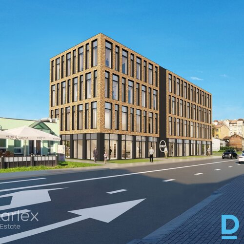 A klases biroja telpas jaunajā projektā Lāčplēša ielā 76