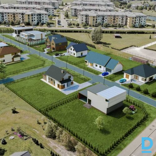 Pārdod apbūves zemes gabalus Mārupē – pilnas komunikācijas, izcila lokācija, 1200m²