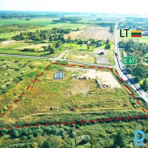 Zemes gabals Bauskā ar gatavu infrastruktūru biznesam, loģistikai un ražošanai, 34953m²