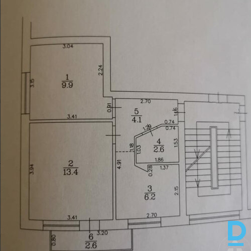 Pārdod dzīvokli Daugavmalas iela 30