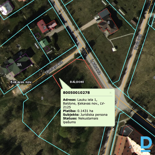 Pārdod zemi Lauku iela 1