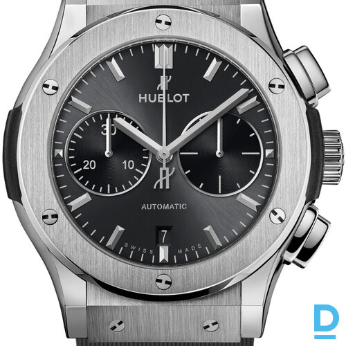 Pārdod Hublot Classic Fusion 45 Racing Grey Chronograph Titanium