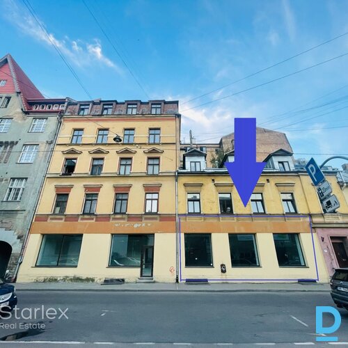 Tirdzniecības/kafejnīcas/biroja telpas Rīgas centrā pie ARS