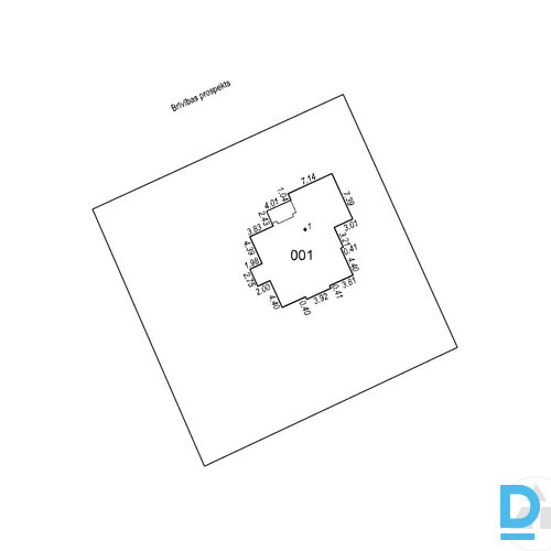 Pārdod māju Brīvības prospekts 26