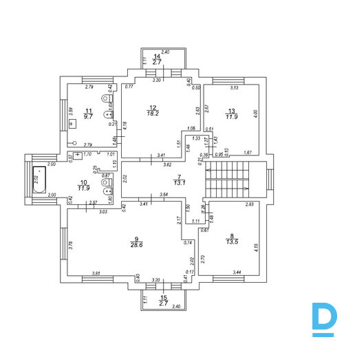 Pārdod māju Brīvības prospekts 26