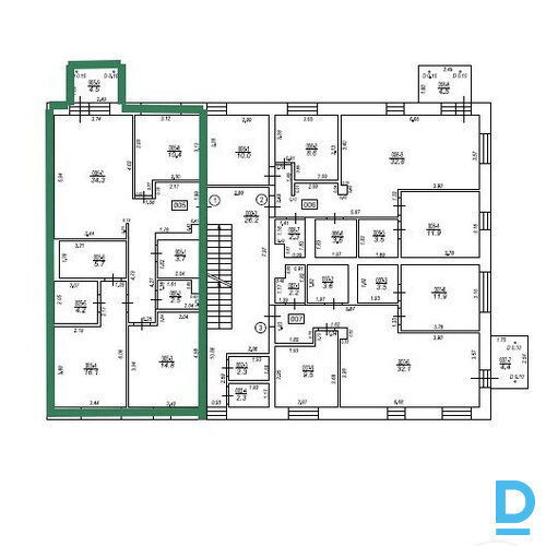 Pārdod dzīvokli Mazā Zemturu iela 14