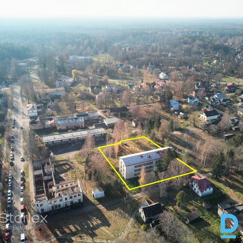 Renovējama bijušās sanatorijas ēka Ķemeros