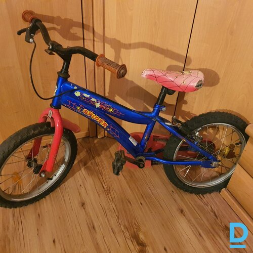 Pārdod Bērnu velosipēds 4-7 gadi, 16", 100-125cm