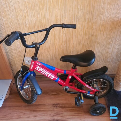 Pārdod Bērnu velosipēds 3-5 gadi, 12", 86-110cm