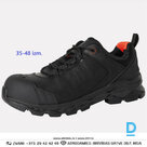 HELLY HANSEN 78402 Darba Kurpes Ādas OXFORD LOW S3 HRO SRC PU Waterproof HellyGrip Breathable Metal Free Black NORWAY Drošības Darba Apavi Specapavi Aizsargapavi