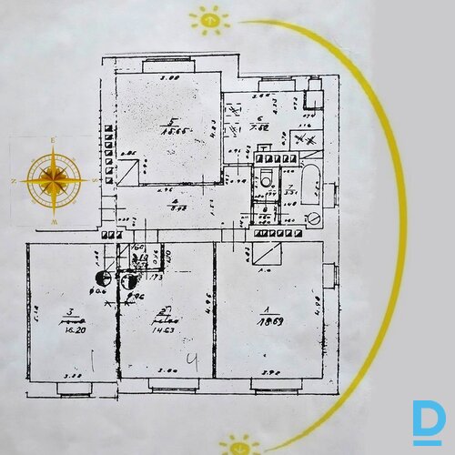 Pārdod dzīvokli Rītupes 29, 87m², 4 ist.