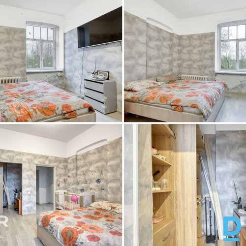 Pārdošanā 1/2 domājamā daļa no 3 stāvu namīpašuma ar 3 ha zemes gabalu.Īpašuma s