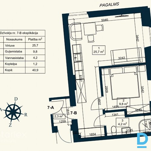 Dzīvoklis ar kvalitatīvu pilnu apdari renovētā mājā Jūrmalas sirdī