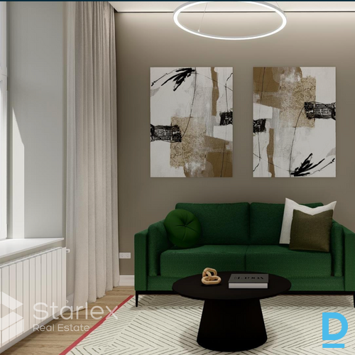 Dzīvoklis ar kvalitatīvu pilnu apdari renovētā mājā Jūrmalas sirdī