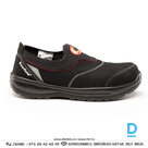 Рабочие ботинки POLBUT ULTRA BEARFIELD S1 PS SR FO из кевлара, дышащие, легкие, черные с красными вставками, защитные рабочие ботинки, специальная обувь, защитная обувь.