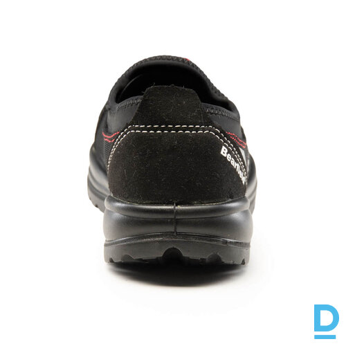 Darba Kurpes POLBUT ULTRA BEARFIELD S1 PS SR FO Kevlar Breathable Lightweight Black Red Drošības Darba Apavi Specapavi Aizsargapavi