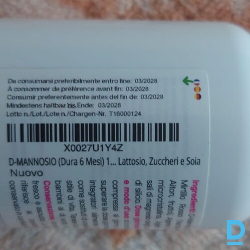 Vitamīni D Mannose ar dzērvenēm - Lēti