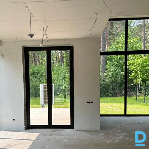 Energoefektīva dvīņu māja Mellužu mežaparkā