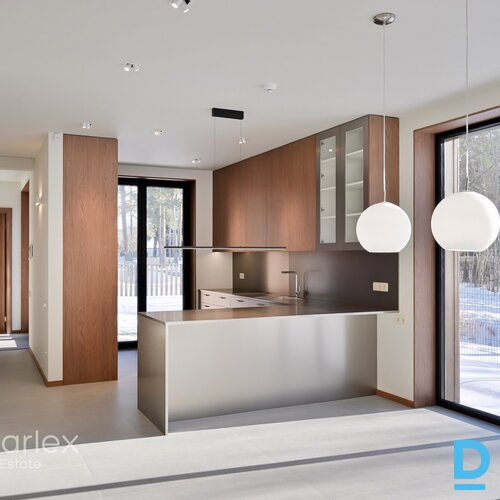 Energoefektīva dvīņu māja Mellužu mežaparkā