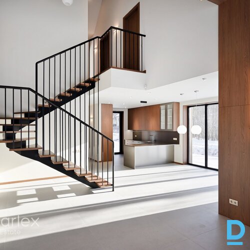 Energoefektīva dvīņu māja Mellužu mežaparkā