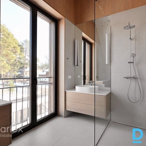 Energoefektīva dvīņu māja Mellužu mežaparkā