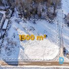 A 1500 m² land plot for private development is for sale only 400 meters from the