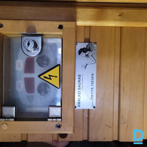 Amalko Saunas liela infrasarkanā pirts (2x4m)