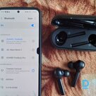 Huawei Free Buds austiņas (headphones) - vizuāli lieliskā stāvoklī