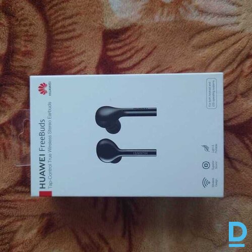 Huawei Free Buds austiņas (headphones) - vizuāli lieliskā stāvoklī Huawei Free Buds austiņas (headphones) - vizuāli lieliskā stāvoklī