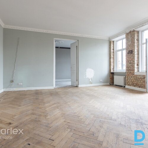 Ekskluzīvs dzīvoklis ar balkonu un Rīgas panorāmu fasādes ēkā! Ekskluzīvs dzīvoklis ar balkonu un Rīgas panorāmu fasādes ēkā!