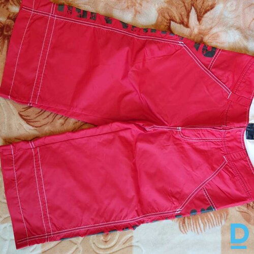 Energie Swimming |  Peldšorti Energie - baltā un sarkanā krāsās