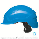 UVEX PRONAMIC E S WR 9730531 Electrically Insulating Helmet Work Safety Helmet Euroslot Adapters Maximum Performance Blue GERMANY Work Safety Accessories Protective Clothing