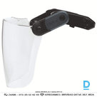 UVEX PRONAMIC 9916002 Electrical Arch Work Helmet Visor Transparent Anti Fog Scratch Resistant Chemical Resistant Black GERMANY Work Safety Accessory Protective Clothing