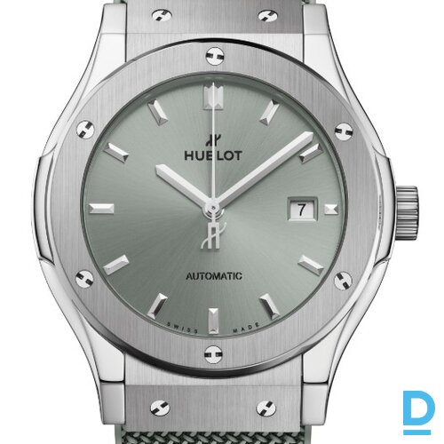 Pārdod Hublot Classic Fusion 42 Titanium Sage Green