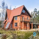 A 3-storey private house with a scenic land plot is for sale, located just 200 m