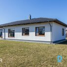 For sale is a one-story private house with a cultivated plot of land near Lake Ķ