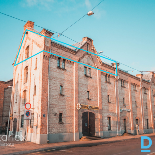 Gaišs, atvērta plānojuma birojs Spīķeru kvartālā