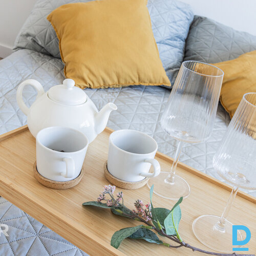 Divģimeņu mājas daļa Līčos pie Juglas upes – daba, privātums un pilsētas tuvumsP