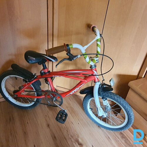 Pārdod Bērnu velosipēds 4-7 gadi, 16", 100-125cm
