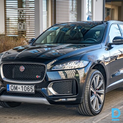 Pārdod Jaguar F-Pace 3.0d, S-Pack, 4x4, 2016