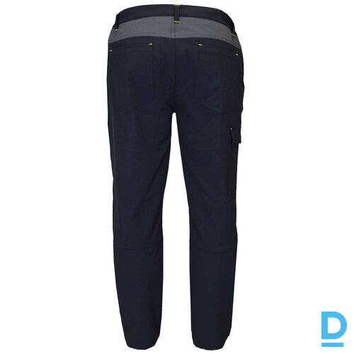 Elastīgas Darba Bikses 94452TFR NLK Full 4 Way Stretch Multipocket Black Drošības Darba Apģērbi Specapģērbi Aizsargapģērbi